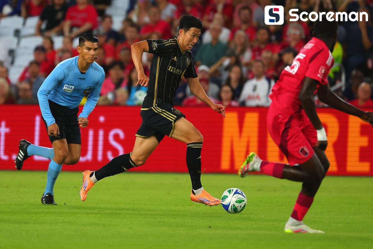 손흥민, 또 멀티골…MLS 8경기 8골 2도움 활약 극찬